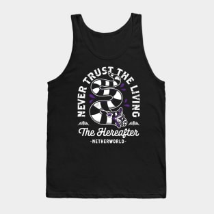 Never Trust The Living - Goth - Sandworm - Creepy Cute Tattoo Tank Top